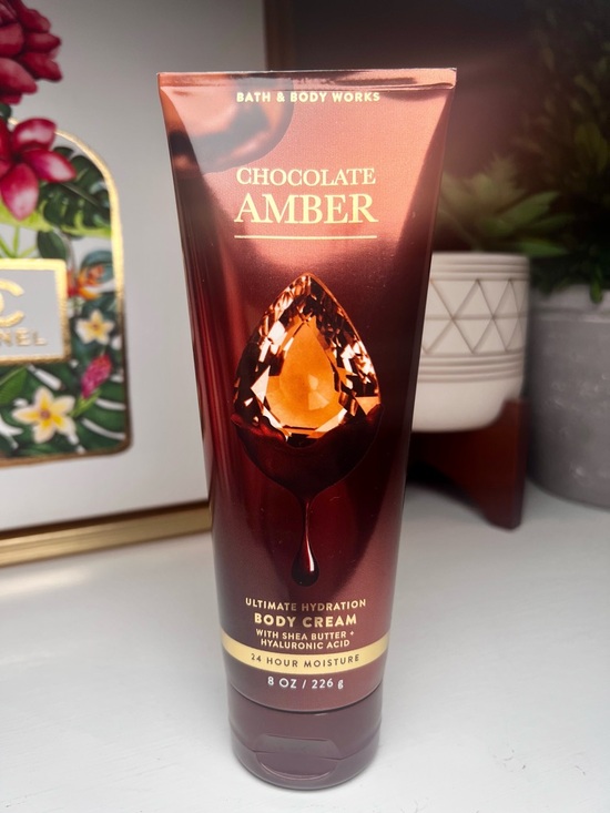 Bath & Body Works Other - Bath & Body Works Chocolate Amber Ultimate Body Cream Shea Butter Hyaluronic